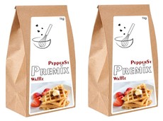 Pepper St. Bulk Pack of 2 - Waffle Premix - 1kg