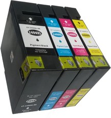 Compatible Canon Ink Combo Pack Black/Cyan/Yellow/Magenta 2400XL/2400 XL
