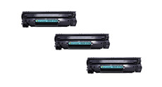 HP CE278A /78A/278/278A Compatible Black Toner (Combo Deal x 3)