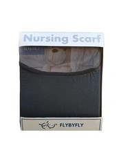 FlyByFly Infinity Nursing Scarf - Dark Grey