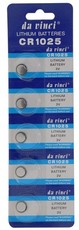 RedDevil Button/Coin Battery - CR1025 - 3V lithium - 5-pack carded