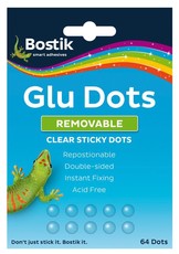 Bostik Glu Dots - Removable - 64 Dots