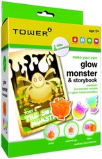 Tower Kids MYO Glow Monster and Storybook