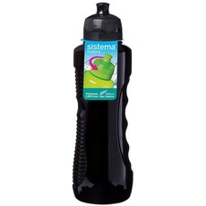 Sistema - 800ml Gripper Bottle - Black