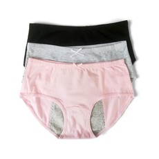 Nooi Leakproof Cotton Period Panties - 3 Pack - Small