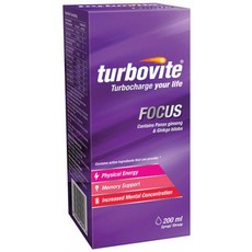 Turbovite Focus Syrup 200ml