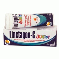 Linctagon C Effervescent Junior Tablets Orange - 12s