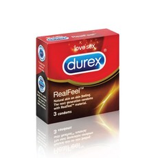 Durex Condoms - Real Feel - 3 Pack