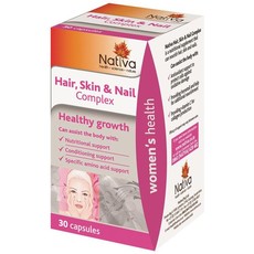 Nativa Hair,Skin & Nail Complex Capsules - 30s