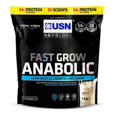 USN Fast Grow Anabolic - Vanilla Bag 1kg