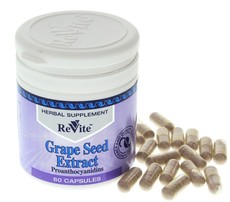 Revite Grape Seed Extract Capsules - 60's