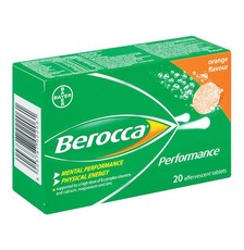 Berocca Performance Orange Effervescent Tablets - 20's