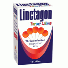 Linctagon Lollies Cherry 12s + 3 Free Inside