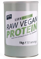 Lifematrix Raw Vegan Protein Powder - 1kg