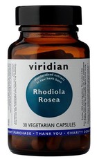 Viridian Rhodiola Rosea Root Extract Vegetarian Capsules (30)