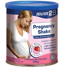 Mom2B Pregnancy Shake 400g Strawberry