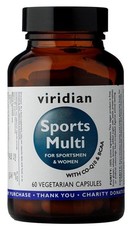 Viridian Sports Multi Vegetarian Capsules (60)
