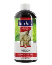 Herbex Attack The Fat Mix N Drink for Men Berry - 400ml
