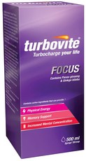 Turbovite Focus Syrup - 500ml