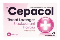 Cepacol Blackcurrant Lozenges - 24's