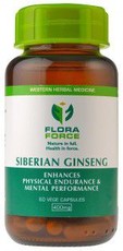 Flora Force Siberian Ginseng - 60 Capsules
