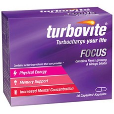 Turbovite Focus Capsules - 30's