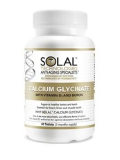 Solal Calcium Glycinate Tabs - 60s