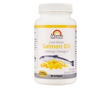 Manna Health Omega 3 Salmon Oil - 1000mg (90 Softgels)