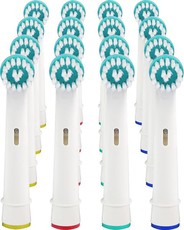 Gretmol Replacement Heads For Oral B Orthodontic Toothbrush - 16 Pack