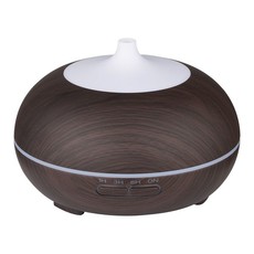 GreenLeaf Essential Oil Diffuser & Humidifier - Dark Grain Wood (300ml)