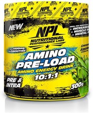 NPL Amino Preload, Green Apple - 300g