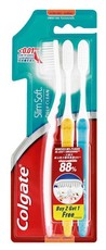 Colgate Slim Soft Toothbrush - 3 Pack