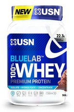 USN Blue Lab 100% Premium Whey Protein Chocolate - 908g