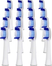 Gretmol Replacement Heads For Oral B Pul Sonic Toothbrush - 16 Pack