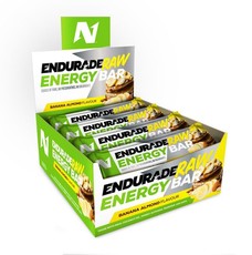 Endurade Raw Energy Bar - Banana Almond - 45g x 12