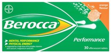 Berocca Performance Orange Effervescent - 30 Tablets