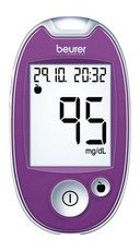 Beurer Diabetes Blood Glucose Monitor GL 44 mmol/L - Purple