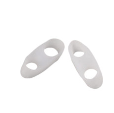 Pinky Toe Silicone Separator for Overlapping Toes - 1 Pair