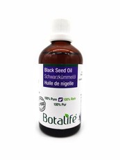 Black Seed Oil, 100% Pure & Natural, Cold Pressed, Glass Bottle