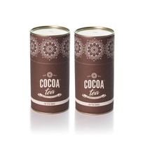 CocoaTea - Chocolate Tasting Tea - 20 Tea Bags Per Tube - Pack of 2
