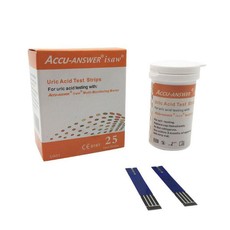 Accu-Answer isaw Uric Acid Blood Test Strips (25)