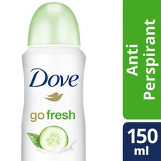 Dove Go Fresh Cucumber Anti-Perspirant Deodorant 150ml (6 pack)