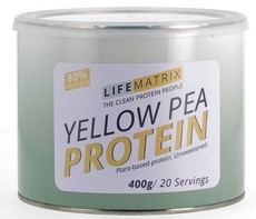 Lifematrix Yellow Pea Protein Powder - 400g