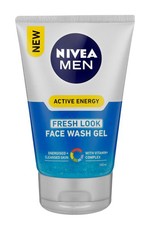 NIVEA MEN Active Energy Fresh Look Face Wash Gel - 100ml