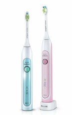 Philips Sonicare Healthy White Electric Toothbrush Dual Pack