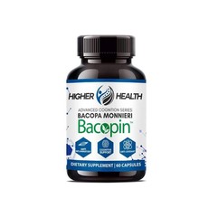 Higher Health - Bacopin® (Bacopa Monnieri Extract - 50% Bacosides) Capsules