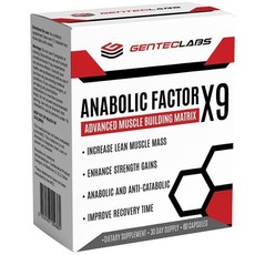 Gentec Labs Anabolic Factor X9 - 60 Capsules