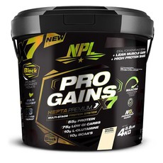 NPL Pro Gains, Vanilla Ice Cream - 4kg