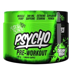 Muscle Junkie Psycho Pre-Workout 140 g Cream Soda
