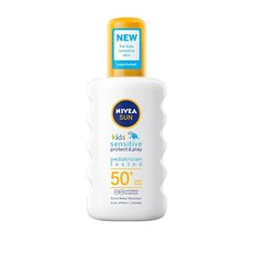 NIVEA SUN Kid's Protect & Sensitive Sun Spray SPF50+ Sunscreen - 200ml
